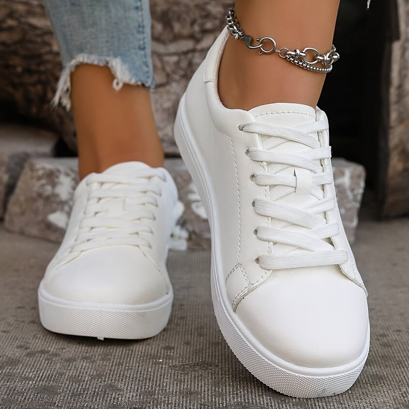 white shoes women sold on Temu United States