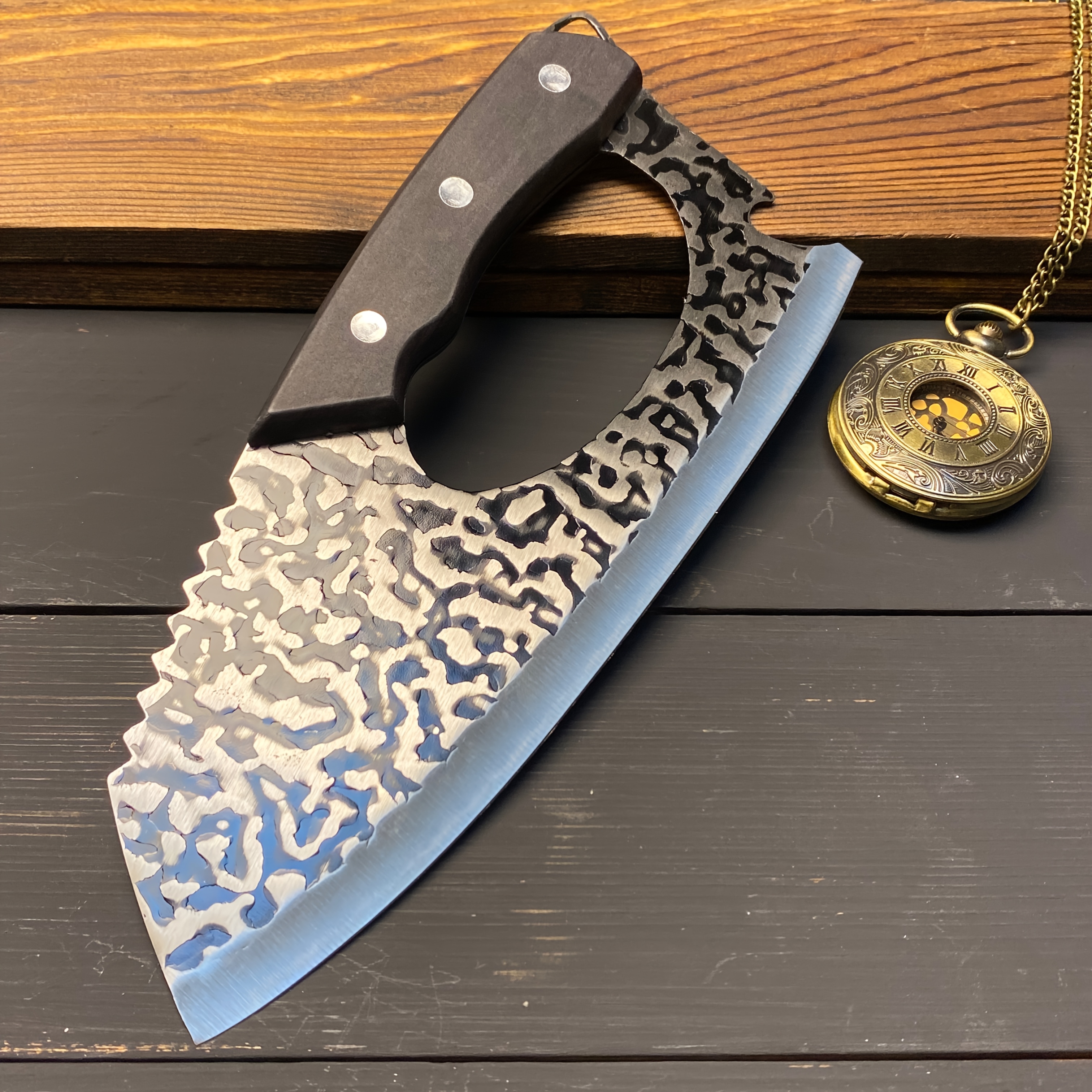 TEMU A New Kitchen Knife, Ergonomically . Handles Cutting Needs. Your Cooking Moments More . A Gift For Ladies.