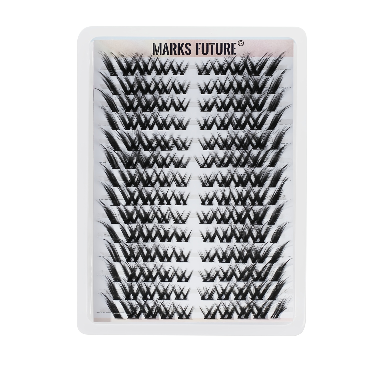 Long False Eyelashes C Individual 7-18mm Single Style Large Capacity 140pcs Dense Beginner Friendly