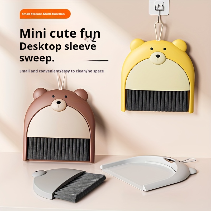 Small Broom And Dustpan Set, Portable Hand Whisk Broom Brush | Meses Sin Interés