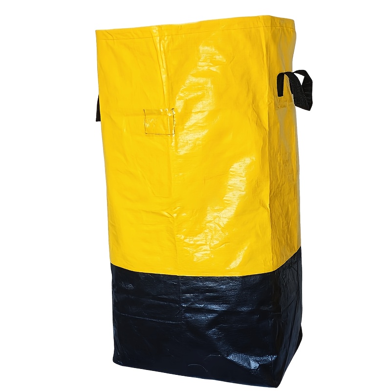 TEMU 1 Pack Heavy-duty Large Moving Bags Suitable For Clothes Bedding Household Storage, Foldable Durable Plastic Storage Organizers With Sturdy