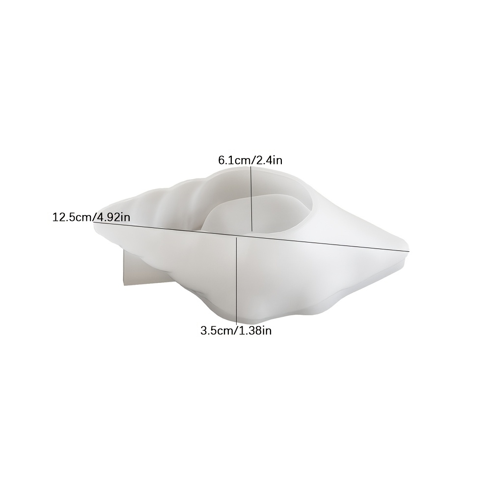 TEMU Moules à bougies - Moules en silicone de , pots à bougies à , jardinières en béton, plateaux de rangement de , moules en résine, artisanat en