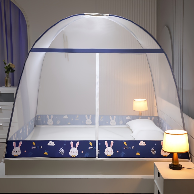     up mosquito   full coverage   quick setup cartoon design for summer bedroom   details 0