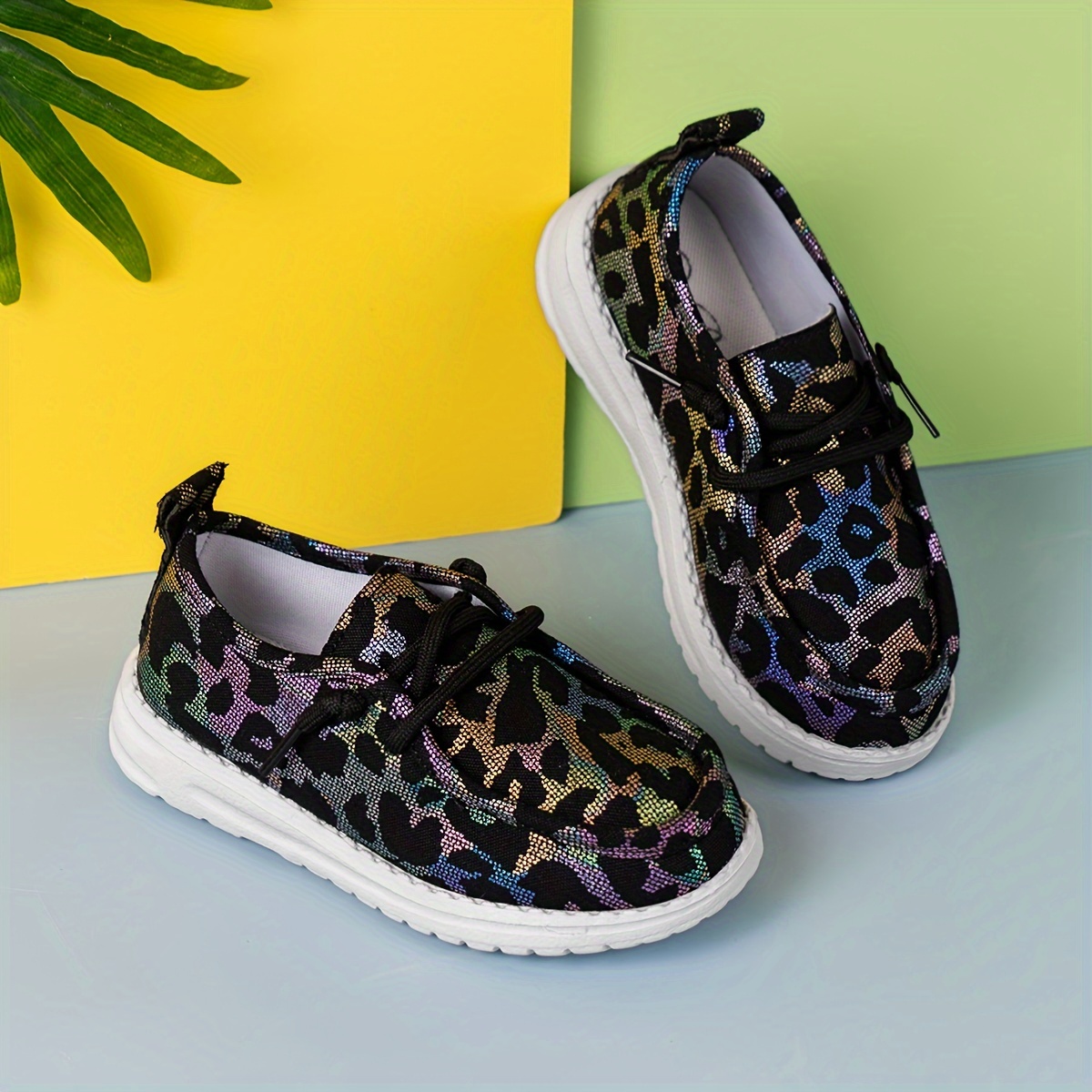 Black Leopard Print Hey Dudes Womens Cheetah Hey Dude Britt Ankle