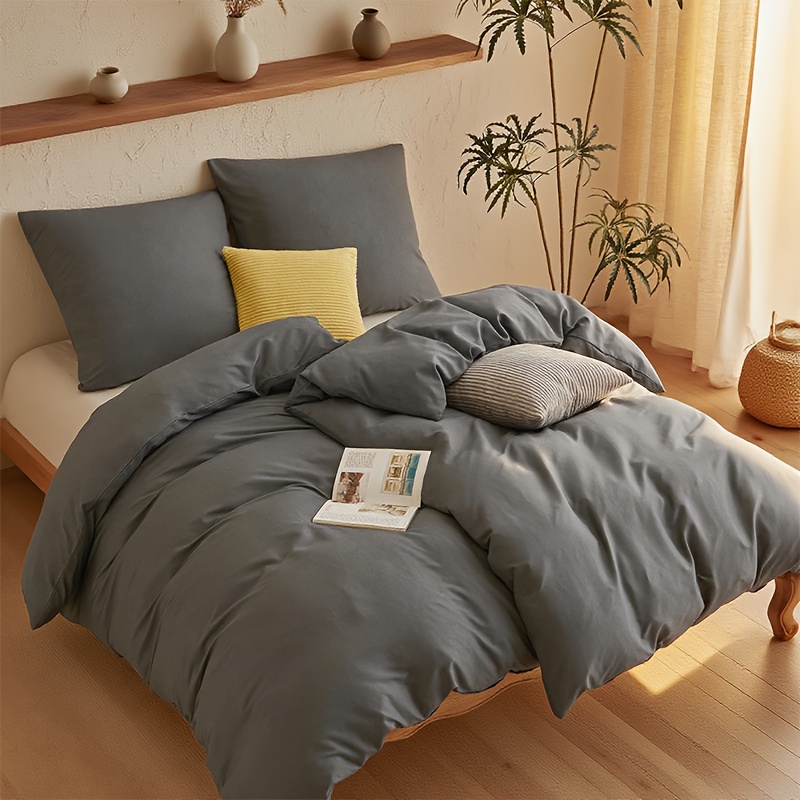 Microfiber Bedding 135x200cm 2/4pcs Set - Allergy-friendly Bedding With 1/2 Duvet Cover 135x200cm And 1/2 Pillowcases 80x80cm | Comfortable And Breathable, Suitable For