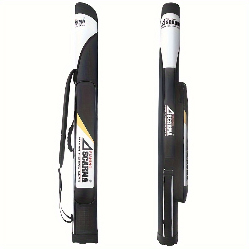 1pc 1.* Waterproof Hard Shell Rod Case, Portable Fishing Rod Bag, Large  Capacity Storage Bag