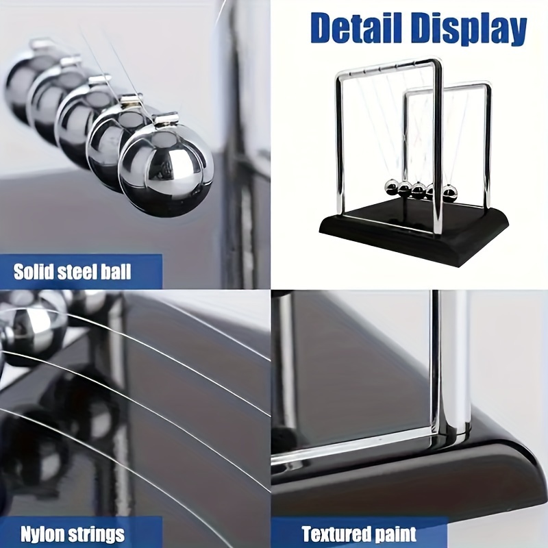  cradle bouncing ball creative metal plastic home decor perfect for carnival celebrations details 4