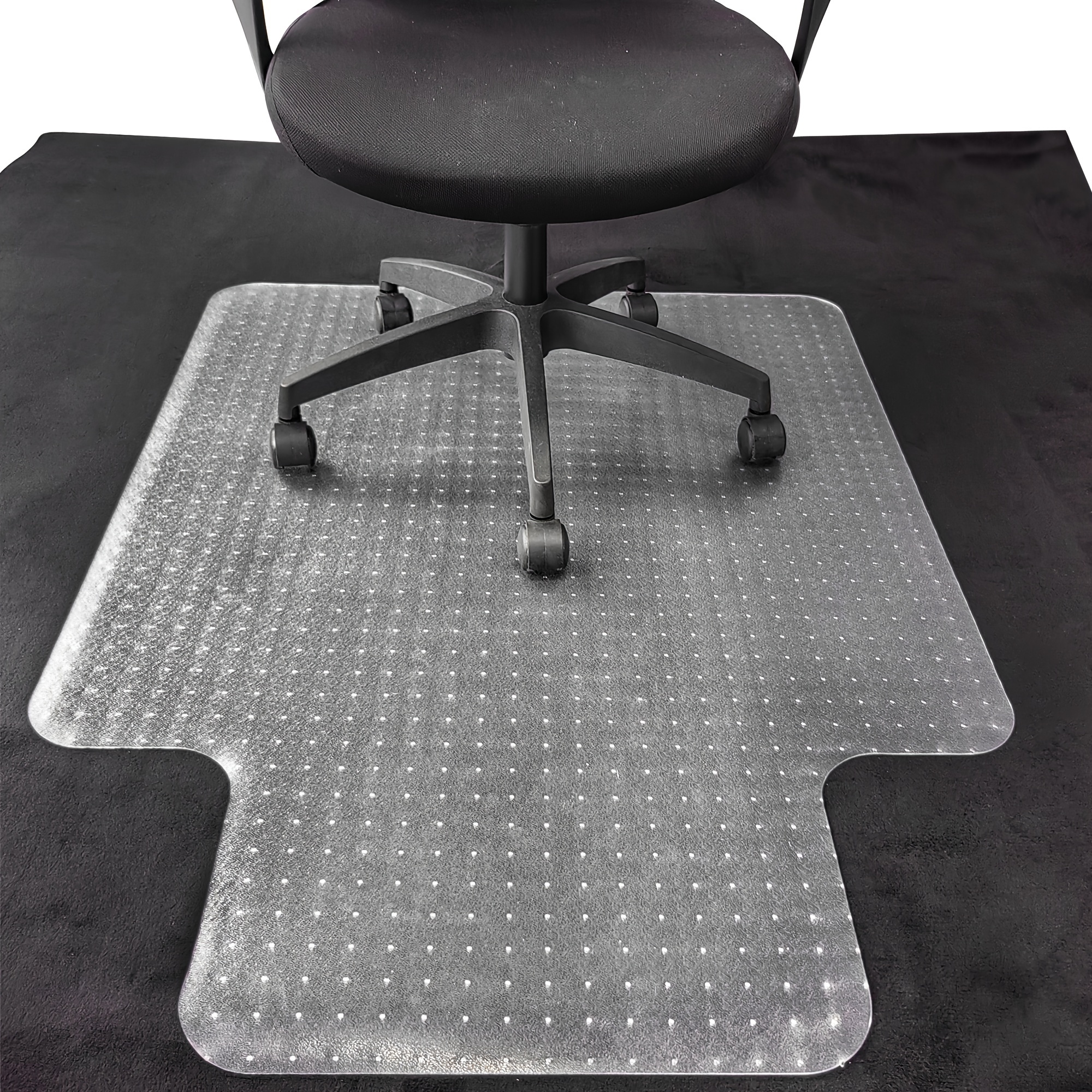 vinyl office chair mat carpeted floors non slip desk chair Temu
