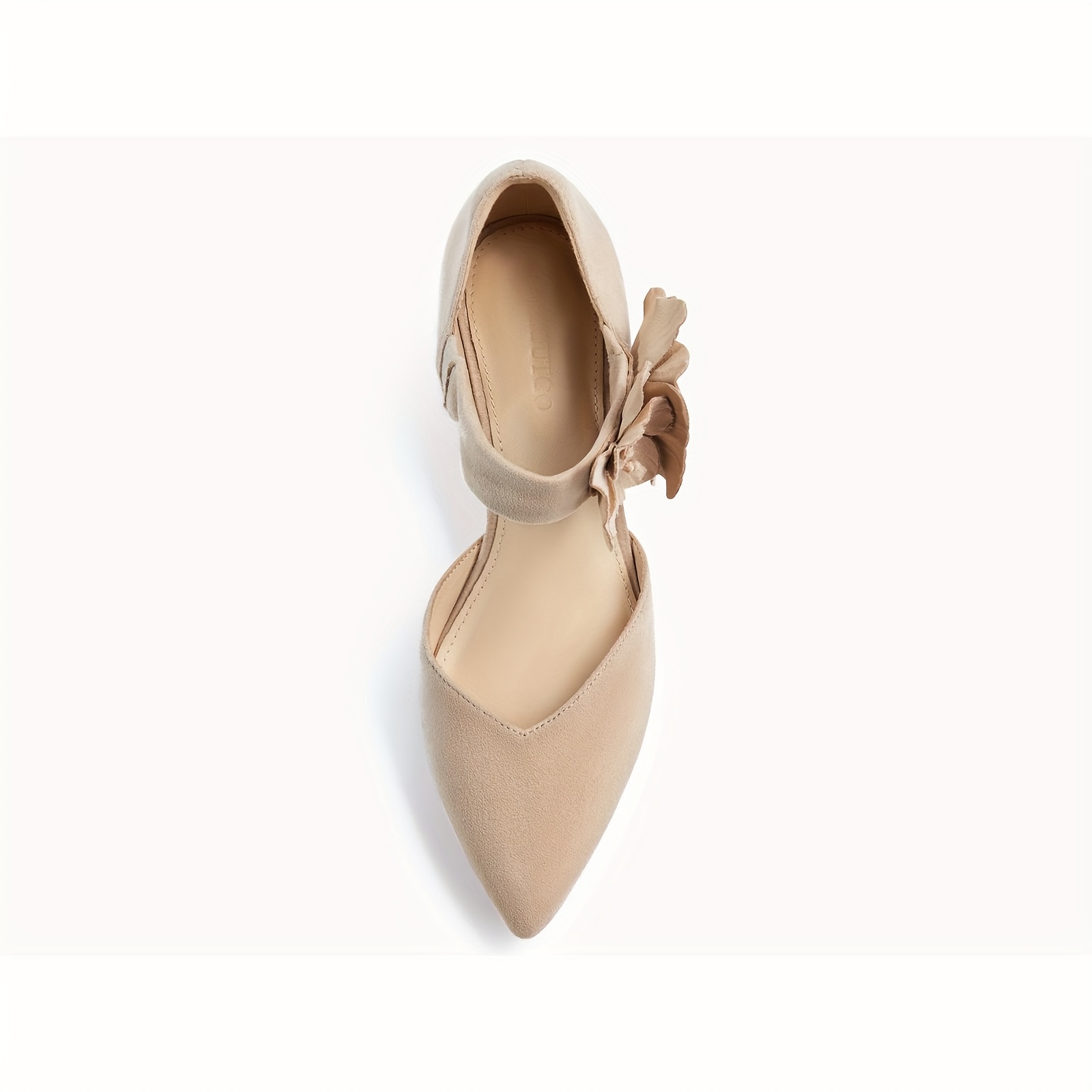 beige dress shoes low heel Ortho+rest Women Bunion Dress Shoes Low Heel Orthopedic Pumps-Nova Nude / 8