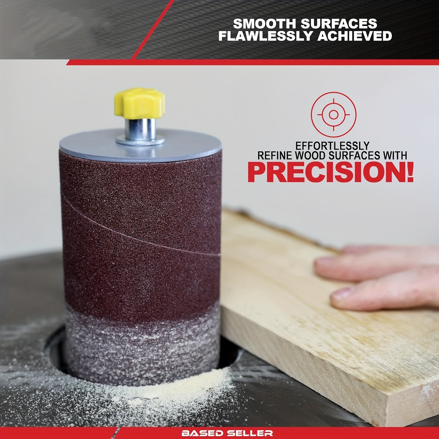 Multi-grit Sandpaper Assortment 18-Piece 4.5" Sanding Sleeves For Oscillating Tools - 60/180/320 Grit Assorted Sandpaper Set 18 Pack Sanding Sleeves For Multi-tools