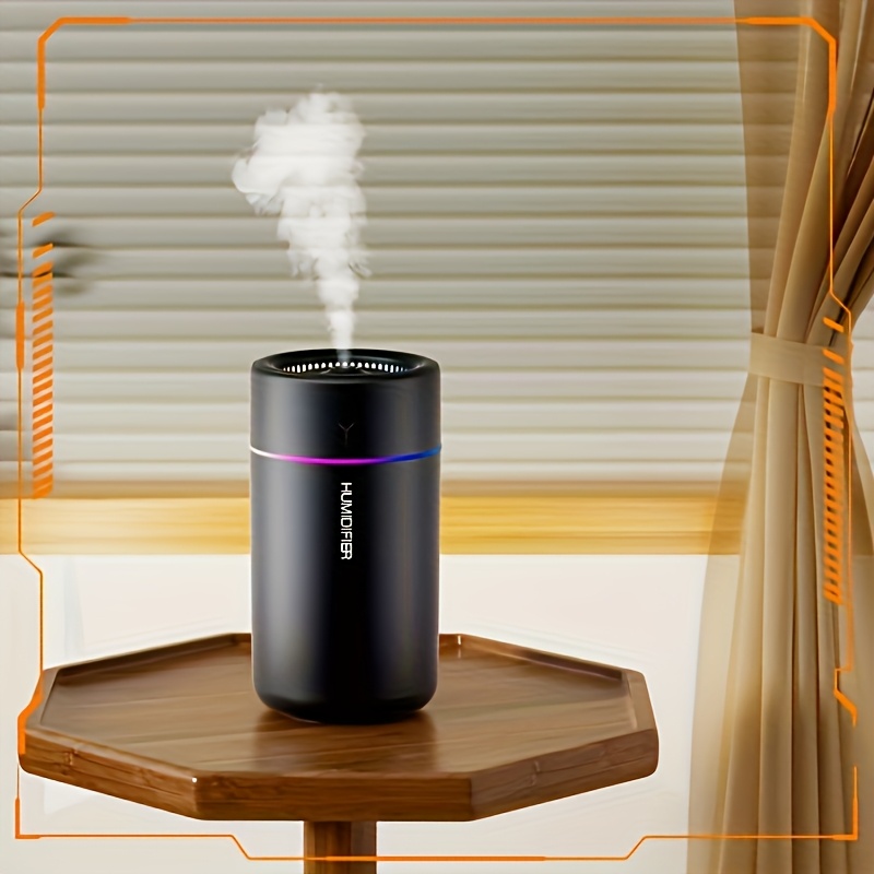 1pc portable mini humidifier usb powered alcohol free   diffuser for cars offices bedrooms travel ideal back to school gift details 2