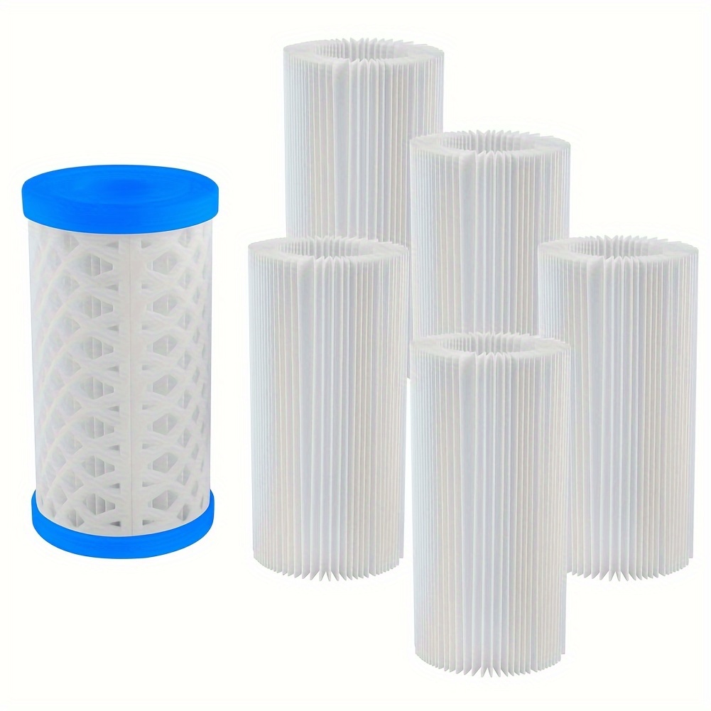 

5-pack Pool Filter Cartridge Type A, C Or Iii, Accessories For Above Gound Pools, Pool Filters Type A/c Replacement Kit For 29000e 59900e, Reusable Pool Filter For Filter Pump