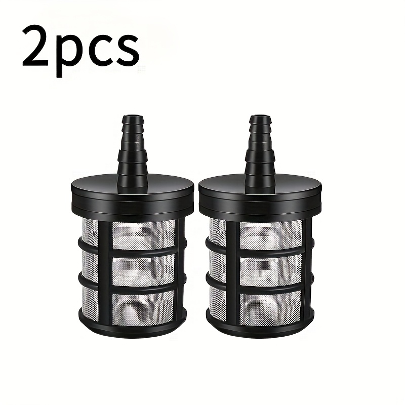 E-shop 1/2-teiliger Haushalts-Schlauchfilter, Waschmaschinen-Wassereinlassfilter, Pumpen-Sedimentfilter, geeignet für Sprühgeräte, Autowaschmaschinen,