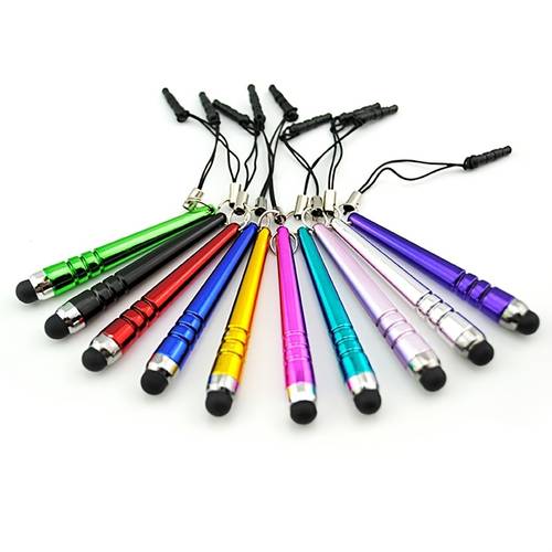 4 stück universal handy head touchscreen stift pen kapazitive stift touch staubstecker baseball kapazitive stift 9.0 schreibstift, zufällige farbe