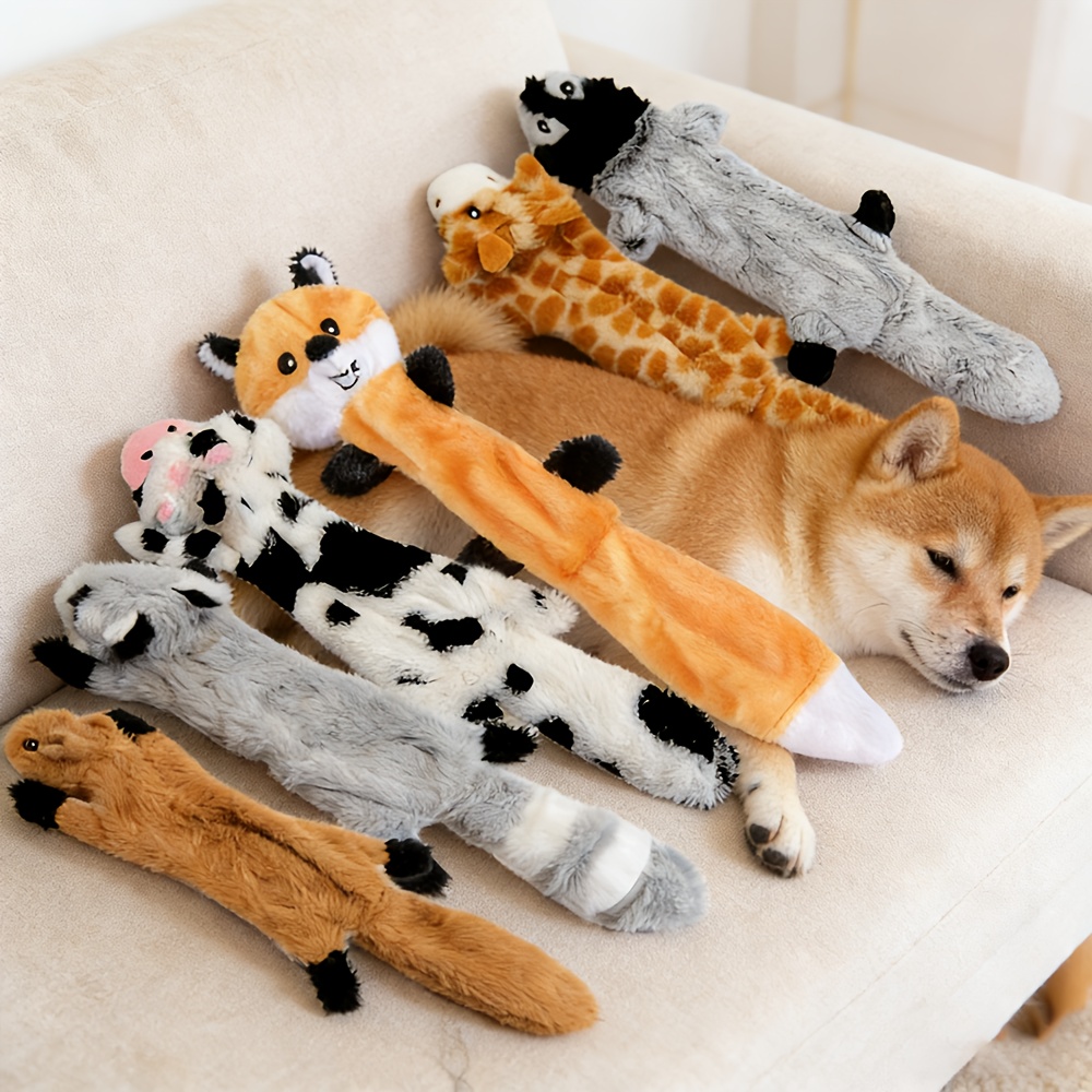 TEMU 1/ Squeaky Dog Chew Toys Durable Interactive Pet Toys For Small Medium Large Dogs Puppy Teething Toys, Teeth Cleaning Toys, Pet , Pet Supplies,