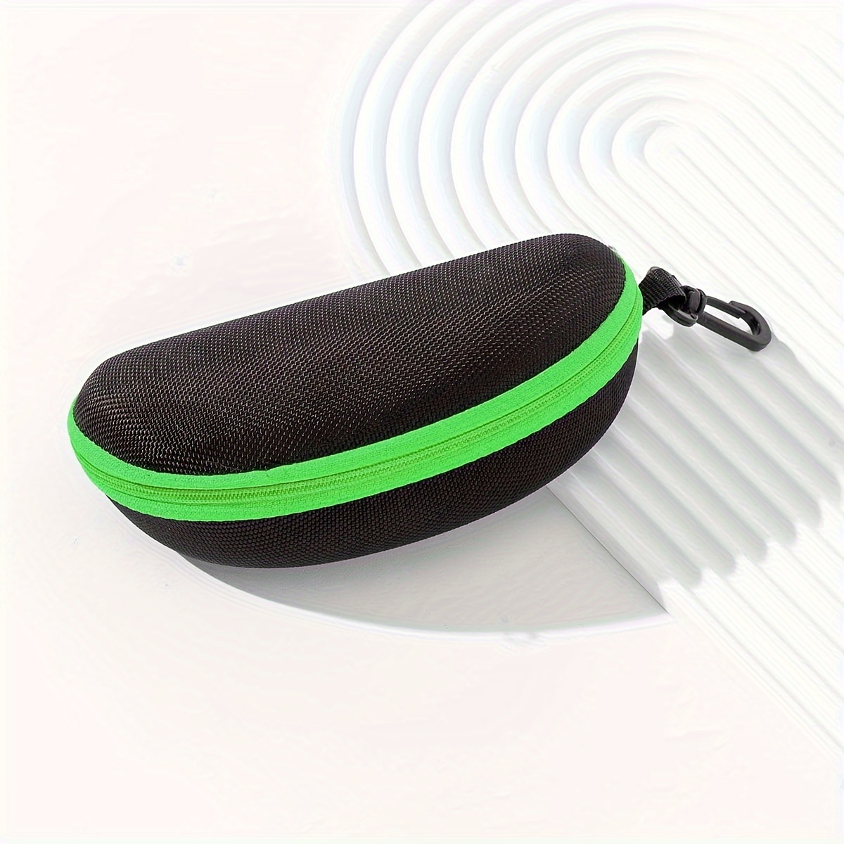 TEMU 1 étui à lunettes zippé anti-pression pour hommes et rangement de lunettes
