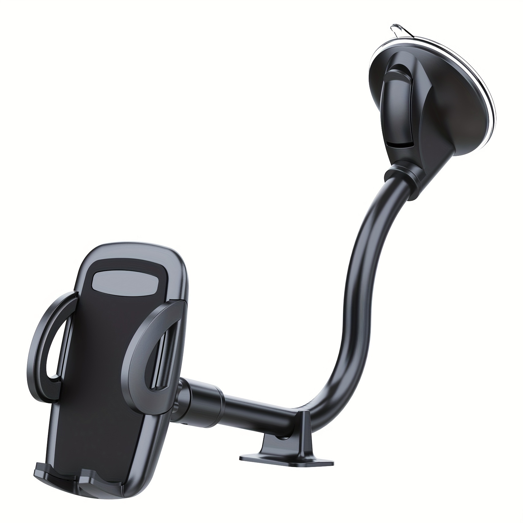 Image of Universal Car Cellphone Mount Flexible Long Arm Mobile Phone Holder For Car 360 Degree Rotation Phone Bracket