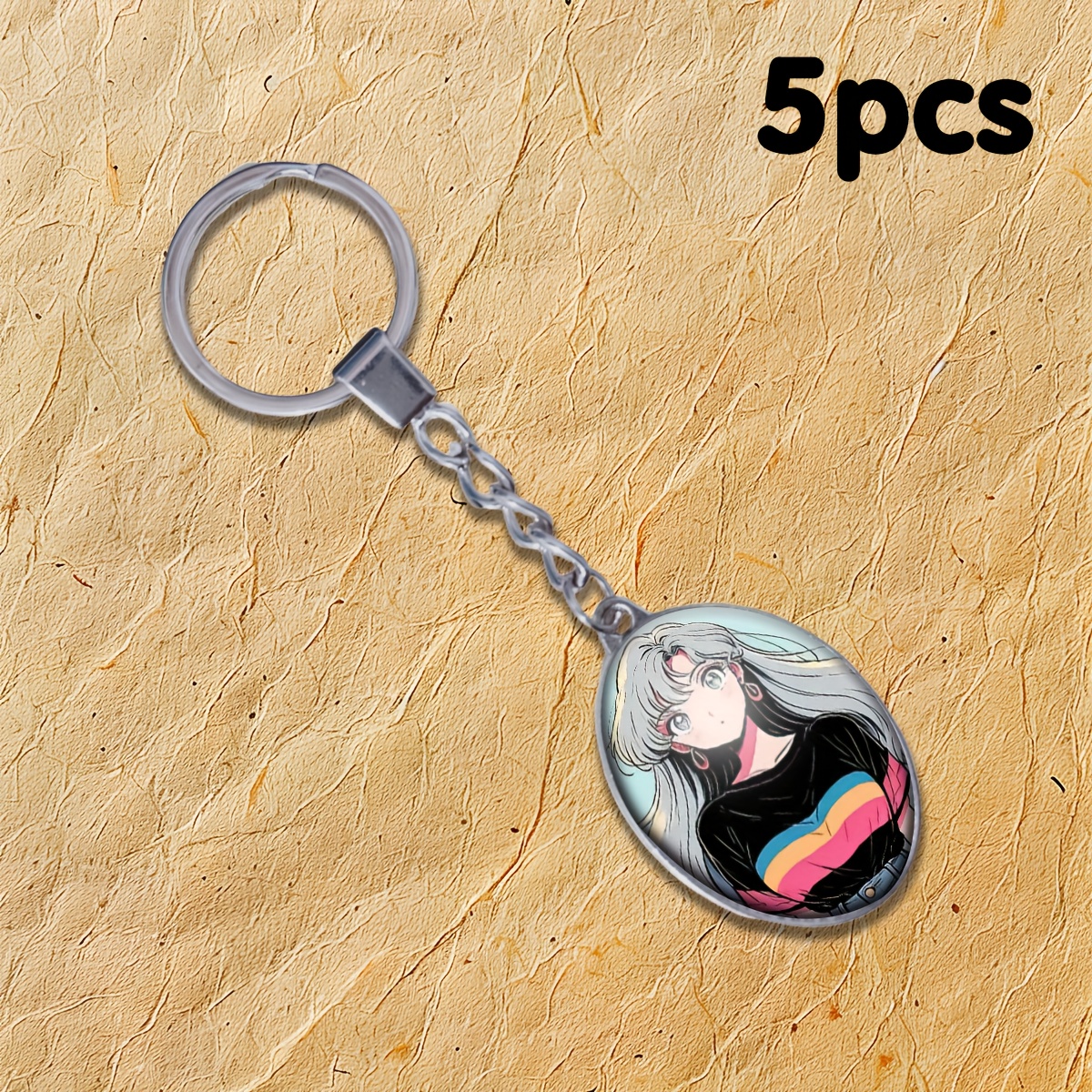 TEMU Llavero colgante personalizado de aleación de , personalización de foto de cara, puede o diferentes imágenes en lados, en relieve, regalos