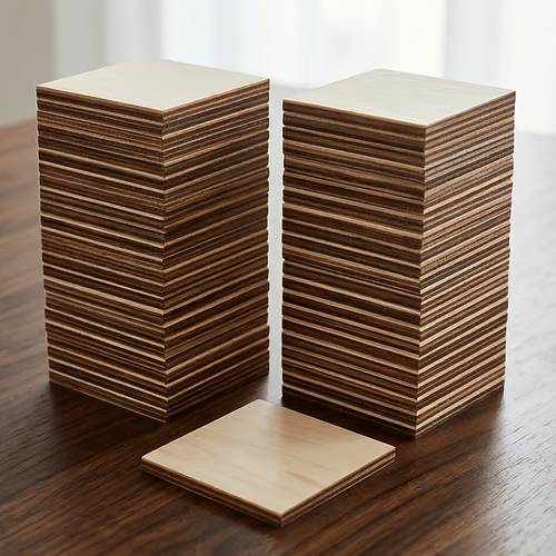 60pcs unfinished wooden square craft wood pieces square wooden squares 3cm 1 18in for art painting ornaments decor