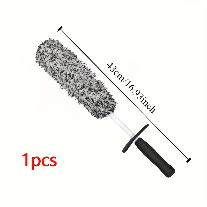 TEMU 1/2pcs Car Brushes, Car Brushes, Tires, Rims, Wheels, Cleaning Brushes, Car Washing Tools