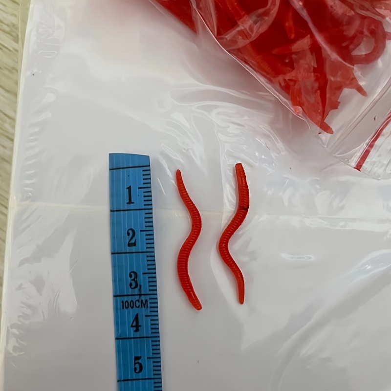 Earthworm Soft Fishing Lures Catch Fish Plastic Artificial - Temu Canada