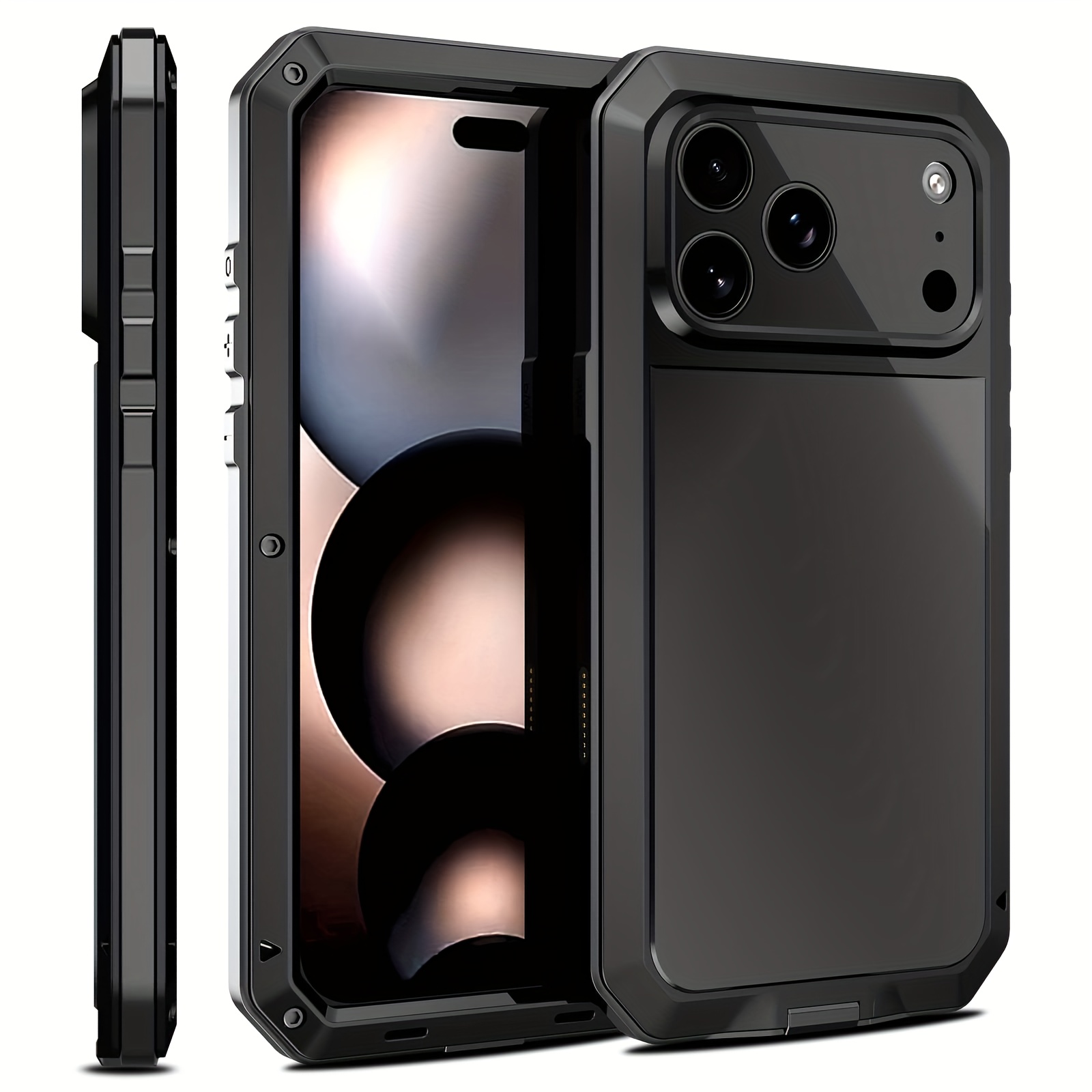 TEMU Phone Case: For Iphone 18 Pro 17 16e 16 15 14 13 12 11 Pro Max 13 Mini Xr Xs Max Se 2020 2022 7 8 17e Case+lanyard Wrist Strap, Heavy Duty