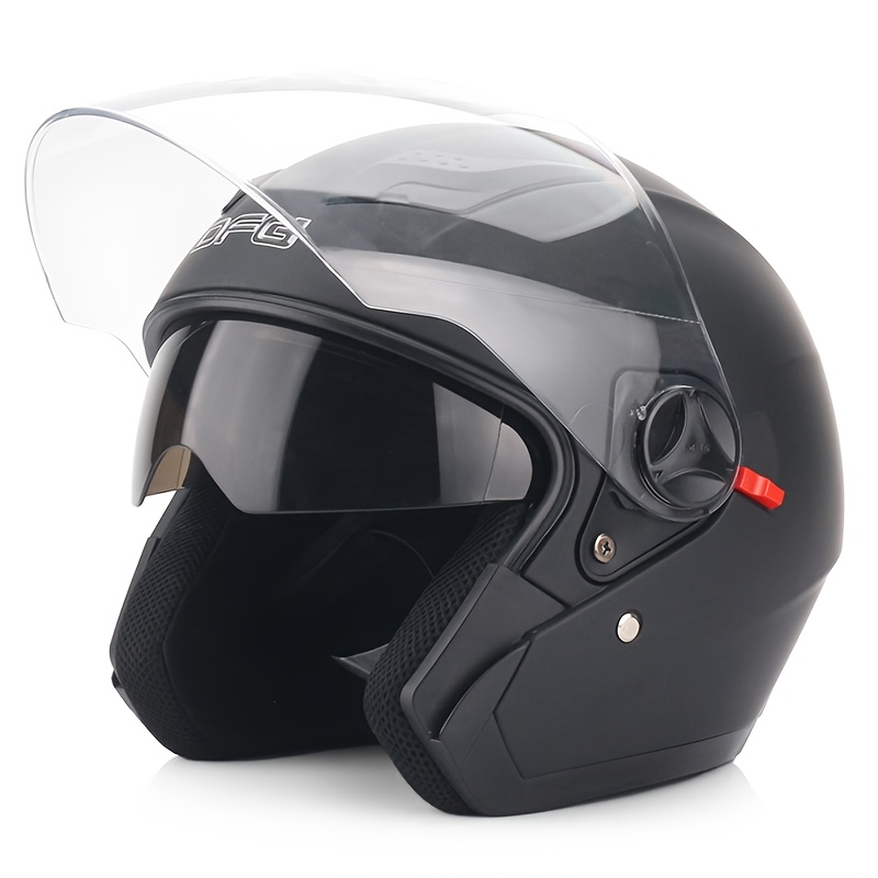 stylish unisex half helmet motorcycle helmet durable abs material