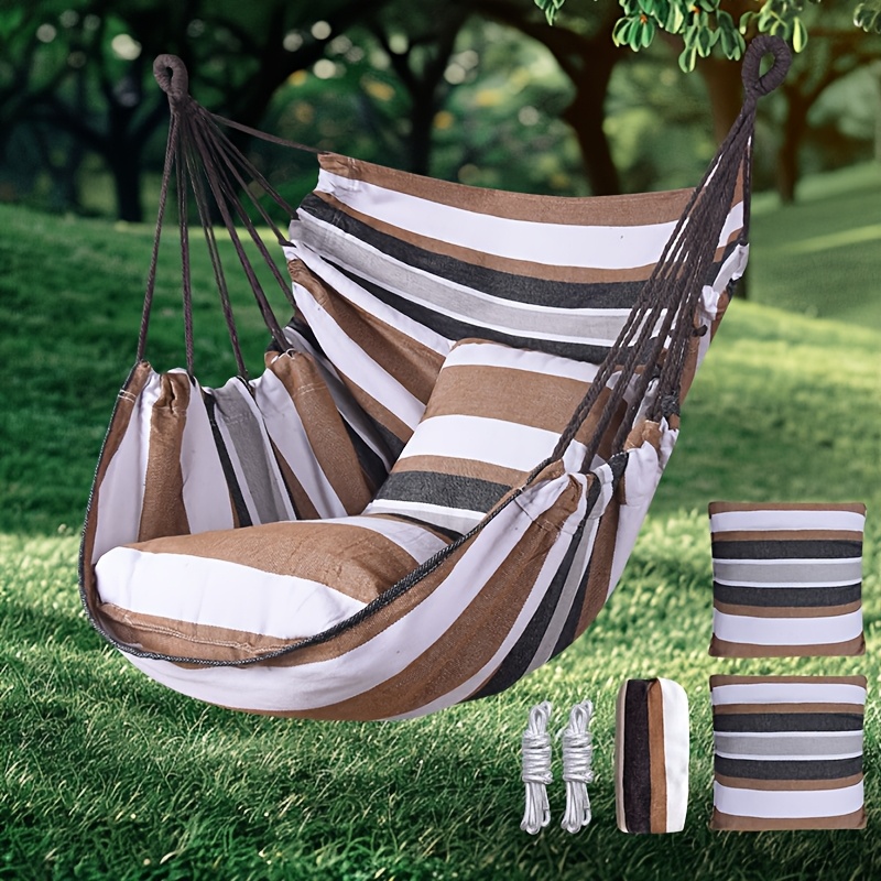 outdoor hammock chair swing durable fabric Temu Ireland