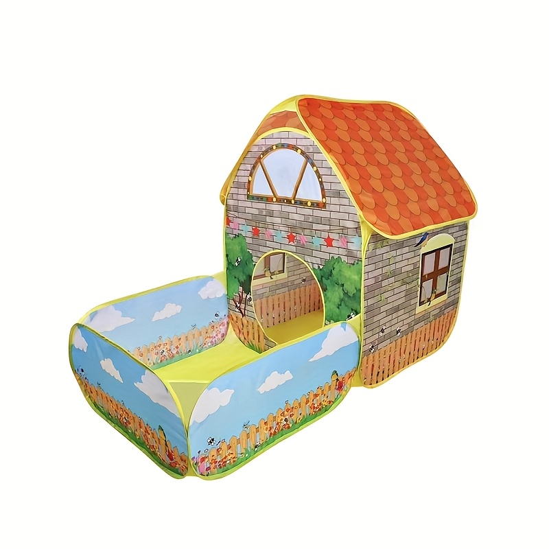 TEMU Tentes de jeu et piscines à balles pour enfants de dessin animé, idéaux pour les jeux d'intérieur et d'extérieur. Convient comme cadeau de Noël