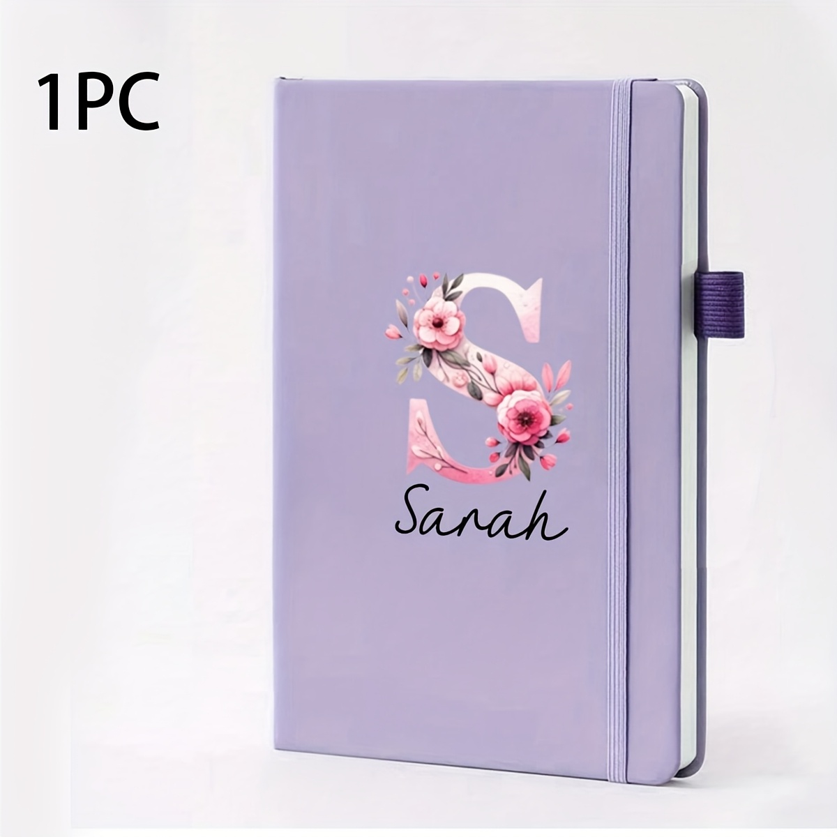 TEMU 1 à 5 Agendas Personnalisés, Carnets en Cuir Personnalisés avec , Agendas à Lettres Personnalisables, Carnets de de Travail à Nom Personnalisé,