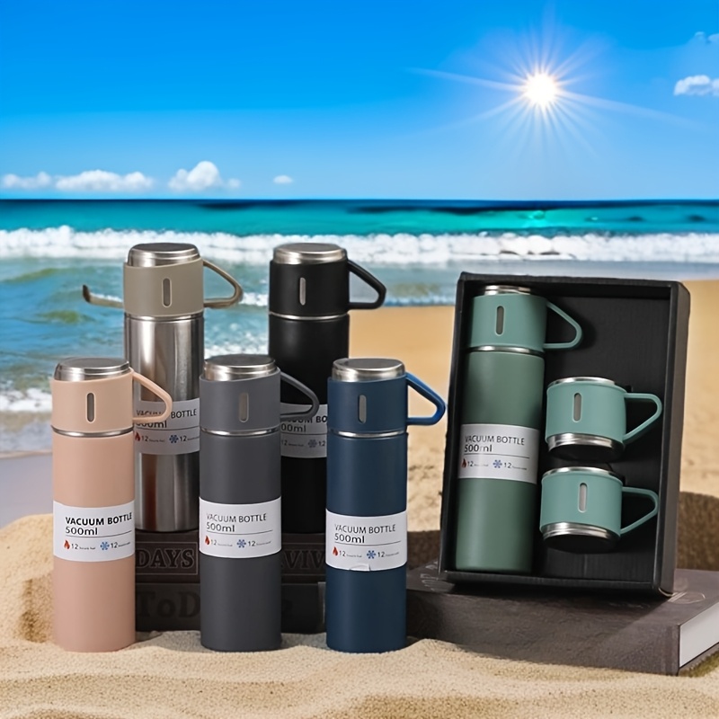 

Stainless Steel Vacuum Insulated Cup Sleeve - Ounces, Suitable For Hot And Cold Beverages, Reusable, Suitable For Coffee, Tea, Water - Ideal Gift