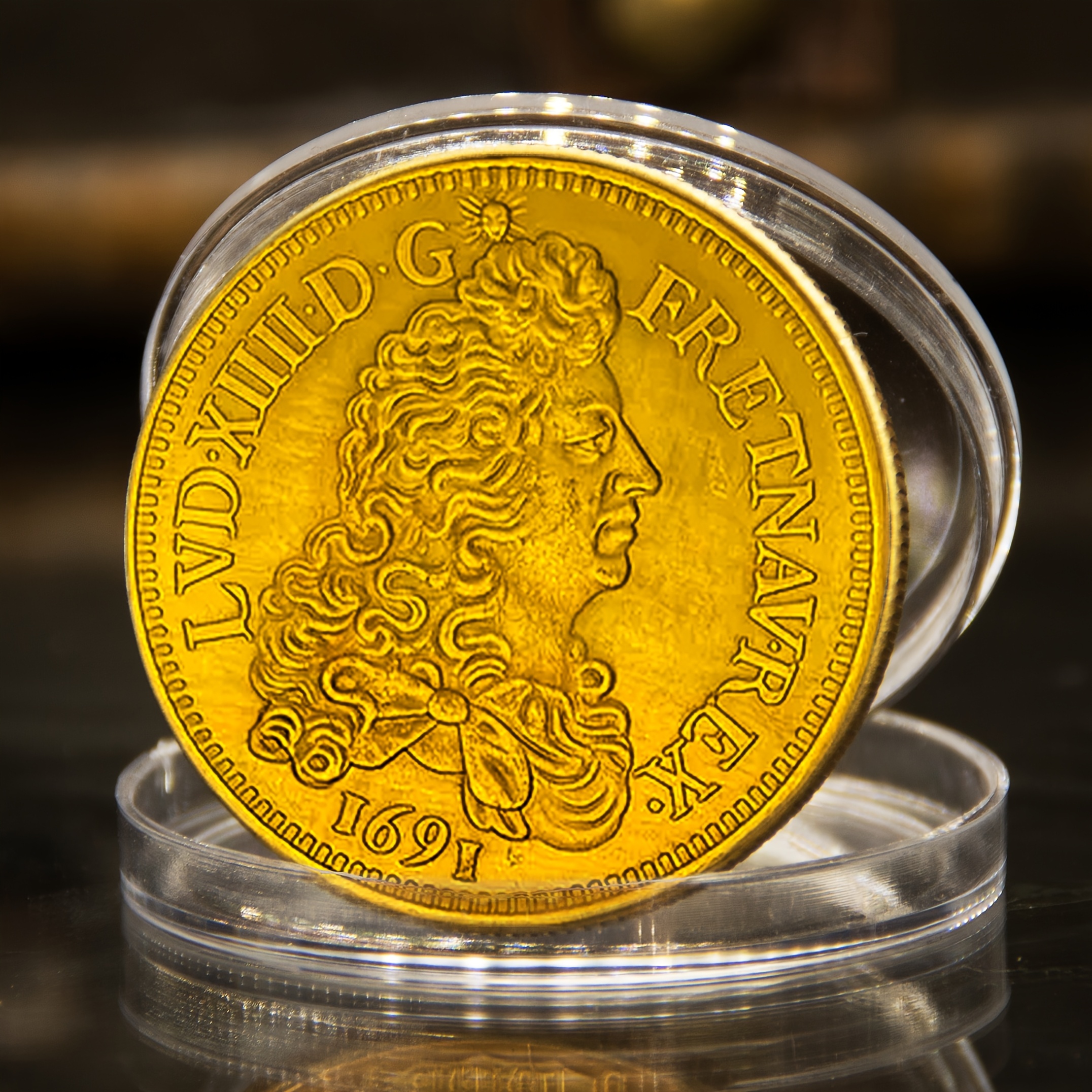 레플리카 코인 레플리카 1개 1691년 동전, 모조품, 기념판 장식용, 대중문화 테마, 크리스마스, 할로윈, 이스터, 추수감사절 선물에  적합한 기념판, 웰빙 코인 - 장난감&게임 - Temu