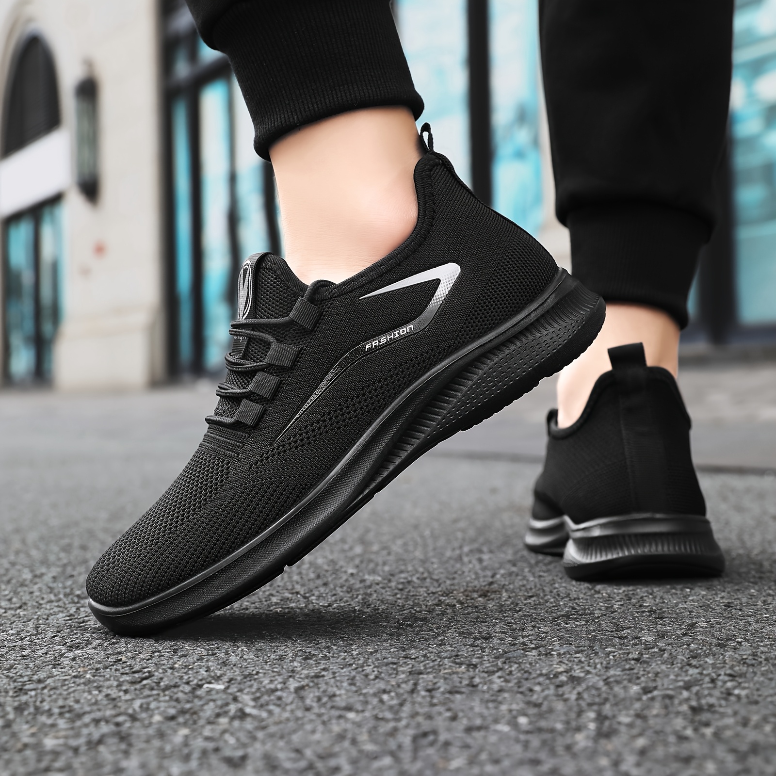 TEMU Men's Shoes, Casual Shoes, Lightweight Sports Shoes, Slip-on, Old Cloth Shoes, Breathable Mesh Men's Shoes, Large Size Men's Shoes, Holiday