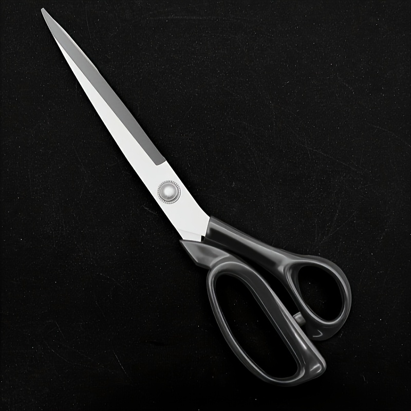 1pc German Craft High-end Tailor Scissors, Professional Fabric Scissors, Leather Scissors, Sewing Scissors, Stainless Steel, 8 Inch, Full Length, For Tailor