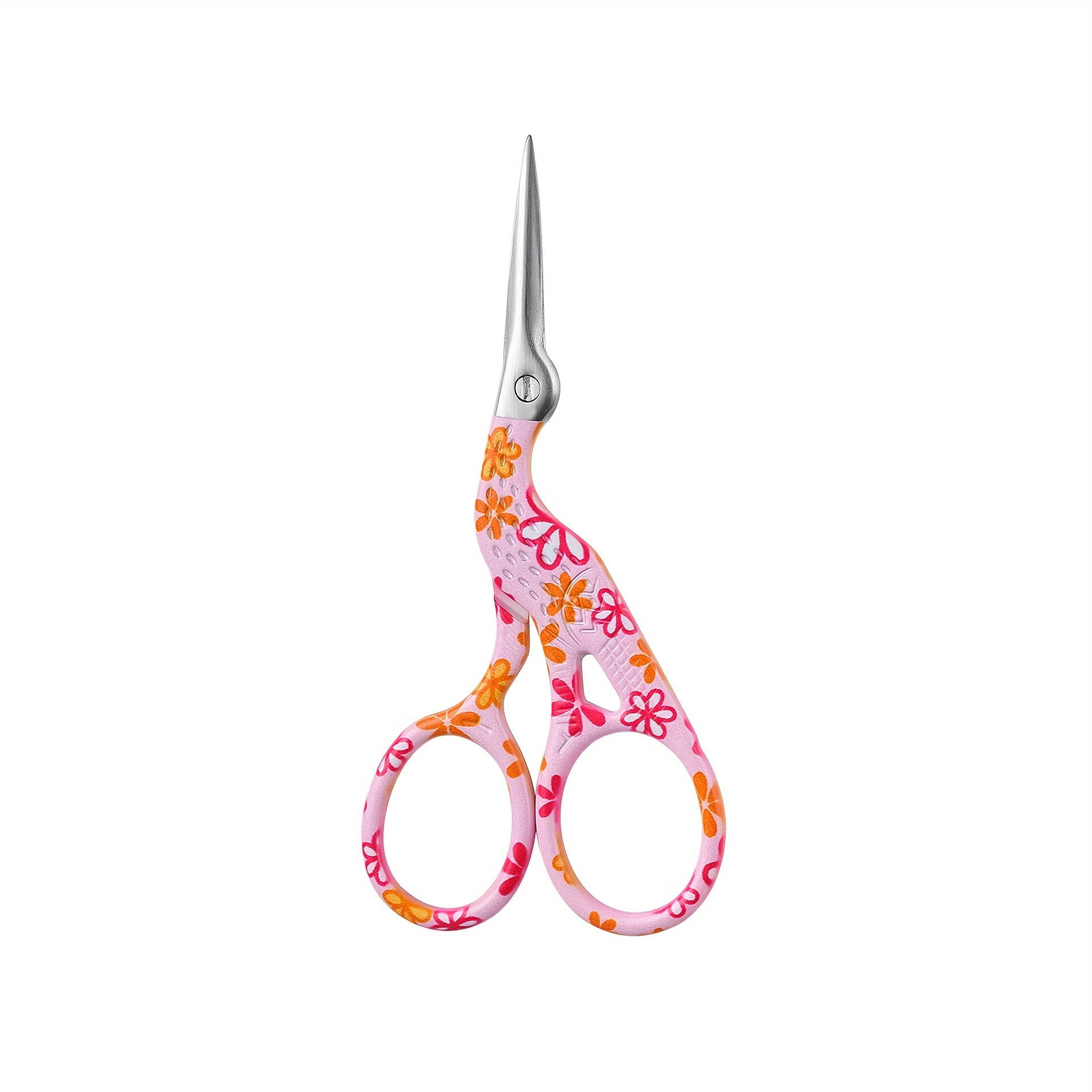 Image of 1pc 3.74in Premium Embroidery Scissors - Stainless Steel Sewing Scissors For Craft, Art Work, Everyday Use - Sharp, Durable, And For Comfortable Grip