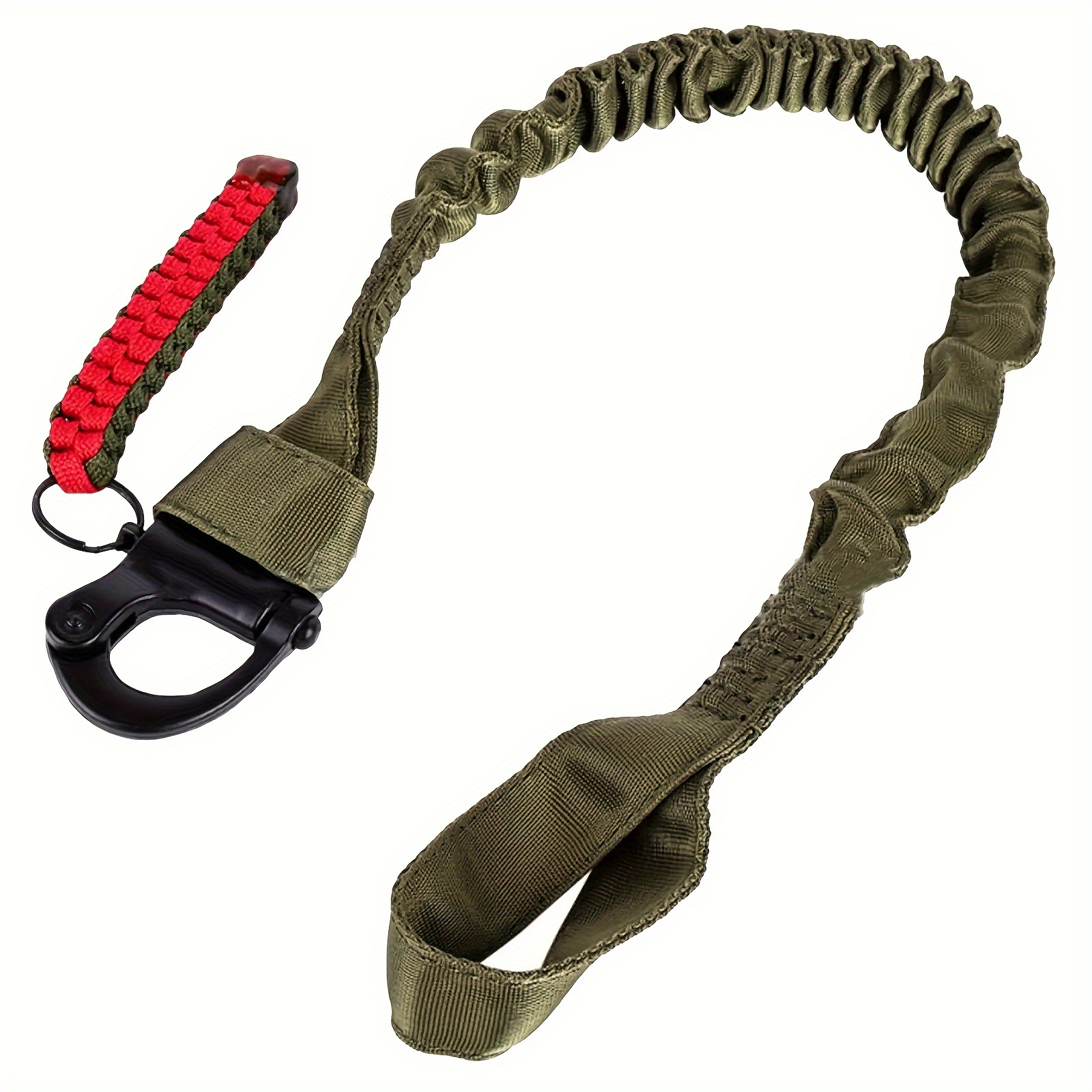 Tactical Upgraded Version Multi-use Adjustable Quick Release Retractable Safety Sling Lanyard For Outdoor Sports Hiking