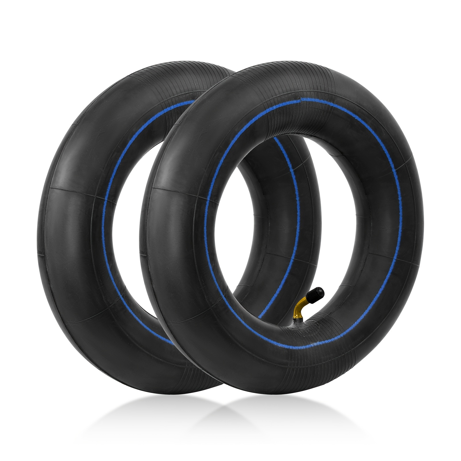 TEMU 2-pack 80/65-6 Inner Tubes, 10x3.0/255x80, Compatible With G2 Max/pro/master, M4, M4 Pro, , G2, G3, M5 Electric Scooters, Bent Valve Reinforced
