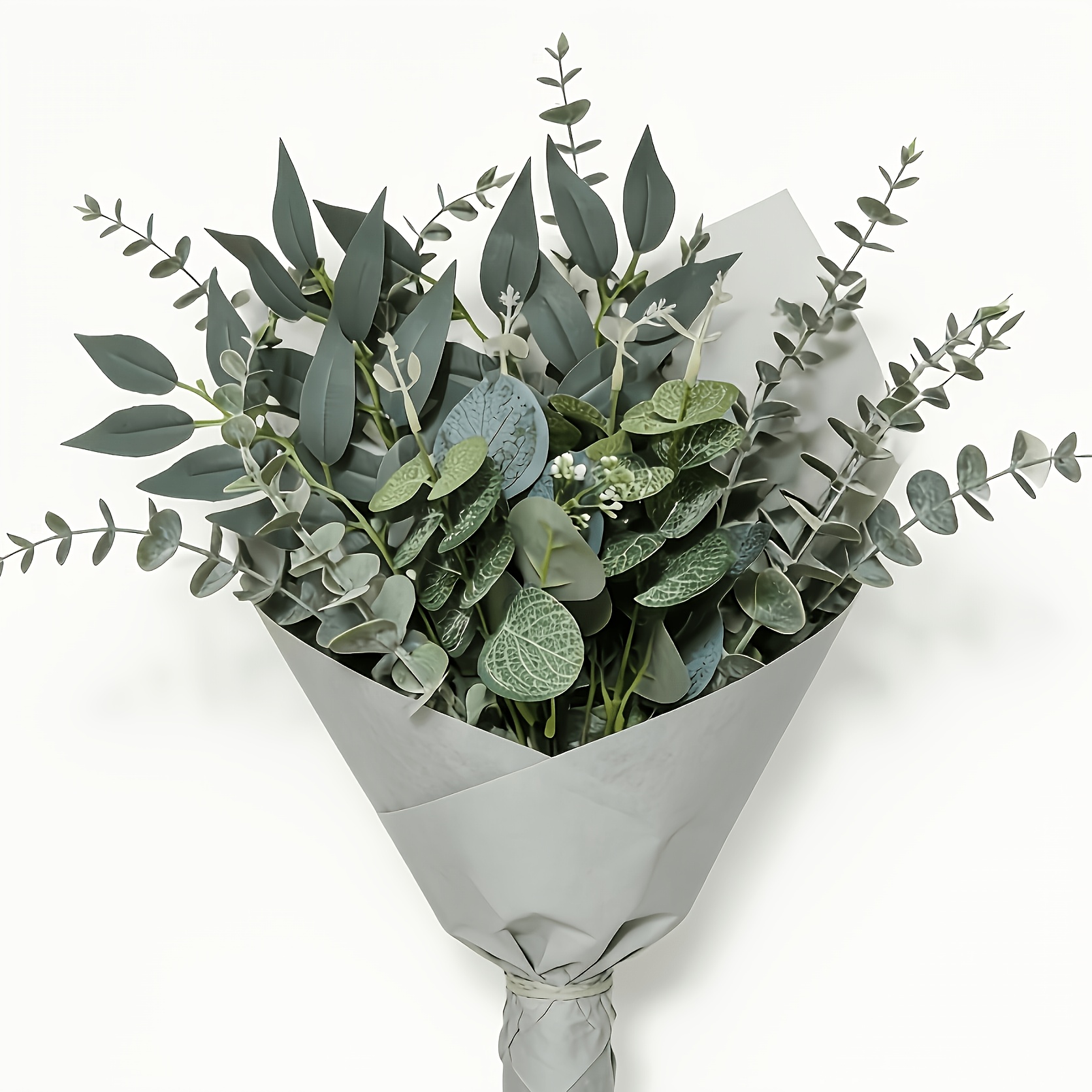 22 Stems of 4 Types of Artificial Mixed Eucalyptus Leaves - Suitable for Indoor and Outdoor Placement -   Ideal for Wedding Decorations, Party Centerpieces, Floral Arrangements, Themed Parties, Birthdays, and Daily DIY Flower Arrangements