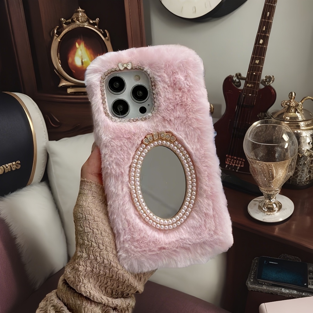 plush mobile phone case with high end   details 2