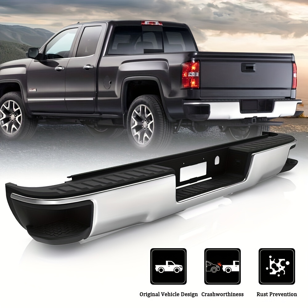 

Rear Bumper Car Accessories Truck Accessories For Silverado & For Gmc Sierra 1500 2014-2018 Gm1103175