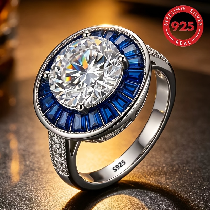 925 Sterling Silver Exquisite Women's Fashion Ring
