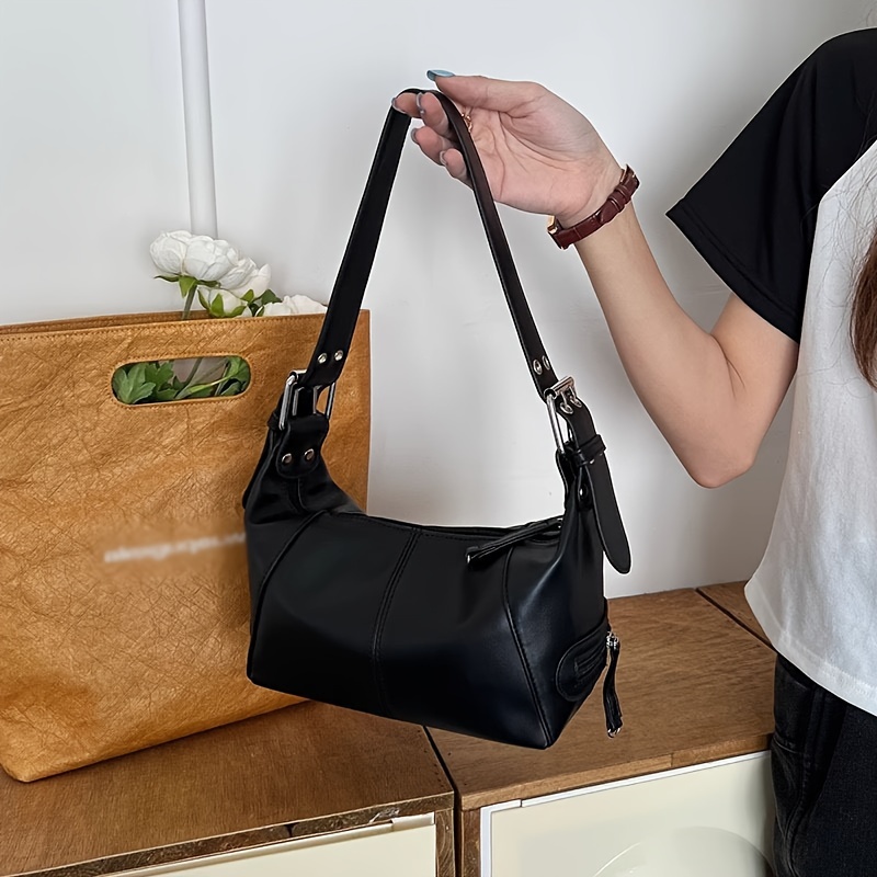 

Fashionable Large Shoulder Bag, Handbag , Underarm Bag - Pu ,