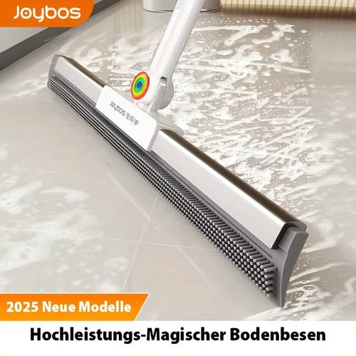 hochleistungs-bodendüste & tierhaarentferner - langstieliger besen mit antihaft-borsten, verbreitertes & verlängertes design für , fliesen, teppich, - ideal für badezimmer, küche, wohnzimmer, düste für böden, küchenreinigung, ergonomischer griff