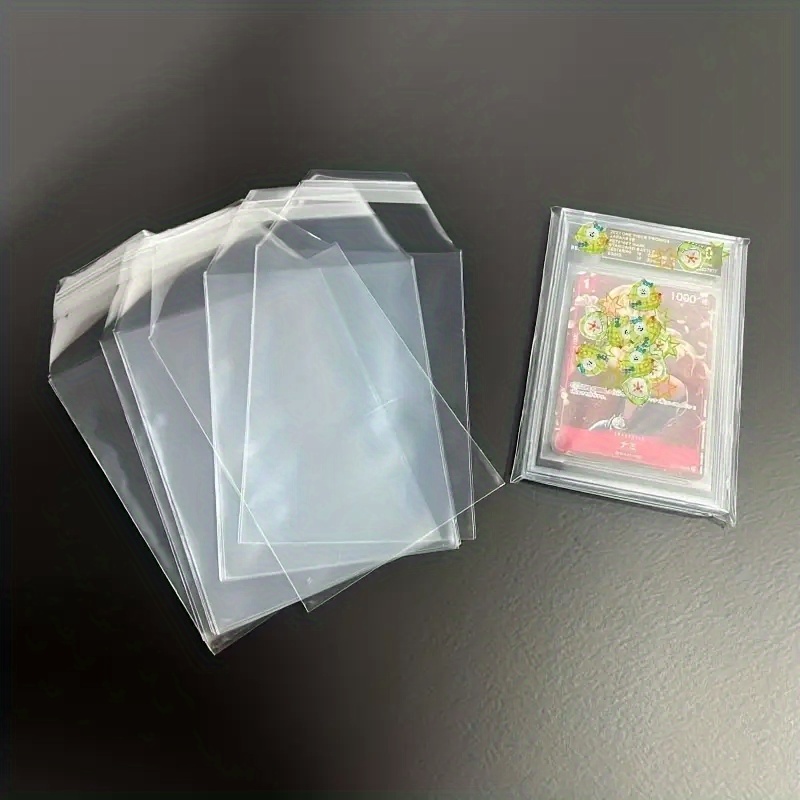 Top Loader Sleeves 100 Pack, Penny Sleeves for Top Loaders Trading Card Ultra Protection for Pro Collector (100Pack)