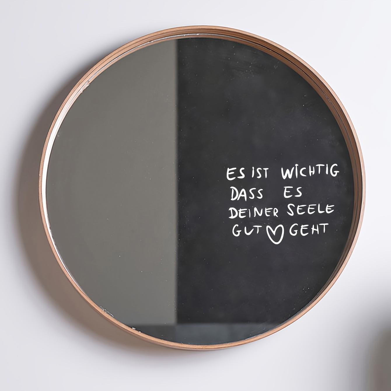 [positive Affirmation Mirror Sticker] Important That Is Well Vinyl Decal - Perfect For Bathroom, Dressing Mirror, Door, Window & Wall