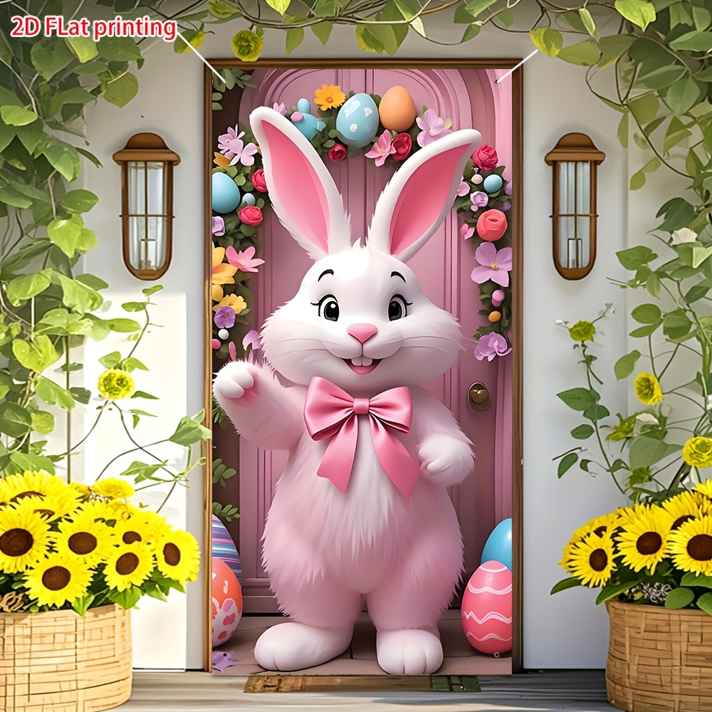 TEMU 2d Flat 2d Flat 2d Door Banner 2d Flat 2d Flat 2d Door Banner 2d Flat 2d Door Banner 1pc Pink Easter Bunny Door Banner With Bow And Ears TEMU 2d Flat 2d Flat 2d Door Banner 2d Flat 2d Flat 2d Door Banner 2d Flat 2d Door Banner 1pc Pink Easter Bunny Door Banner With Bow And Ears
