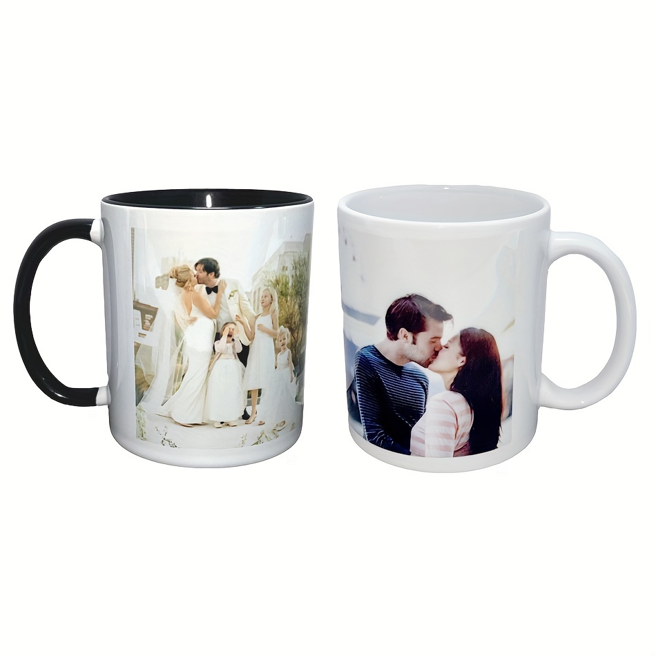 

1pc Personalized Coffee Mug, Custom Mug With Picture Or Text, Custom Logo Novelty Mug For Gift, Wedding, Bachelorette Party