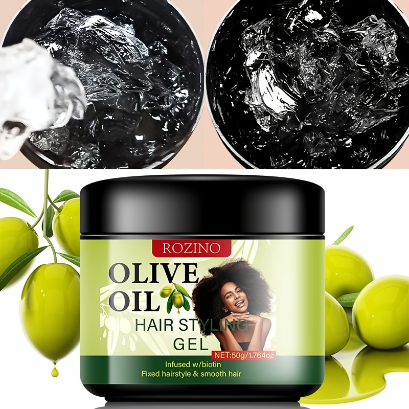 50g olive oil hair styling gel rich in olive oil - Temu Nigeria