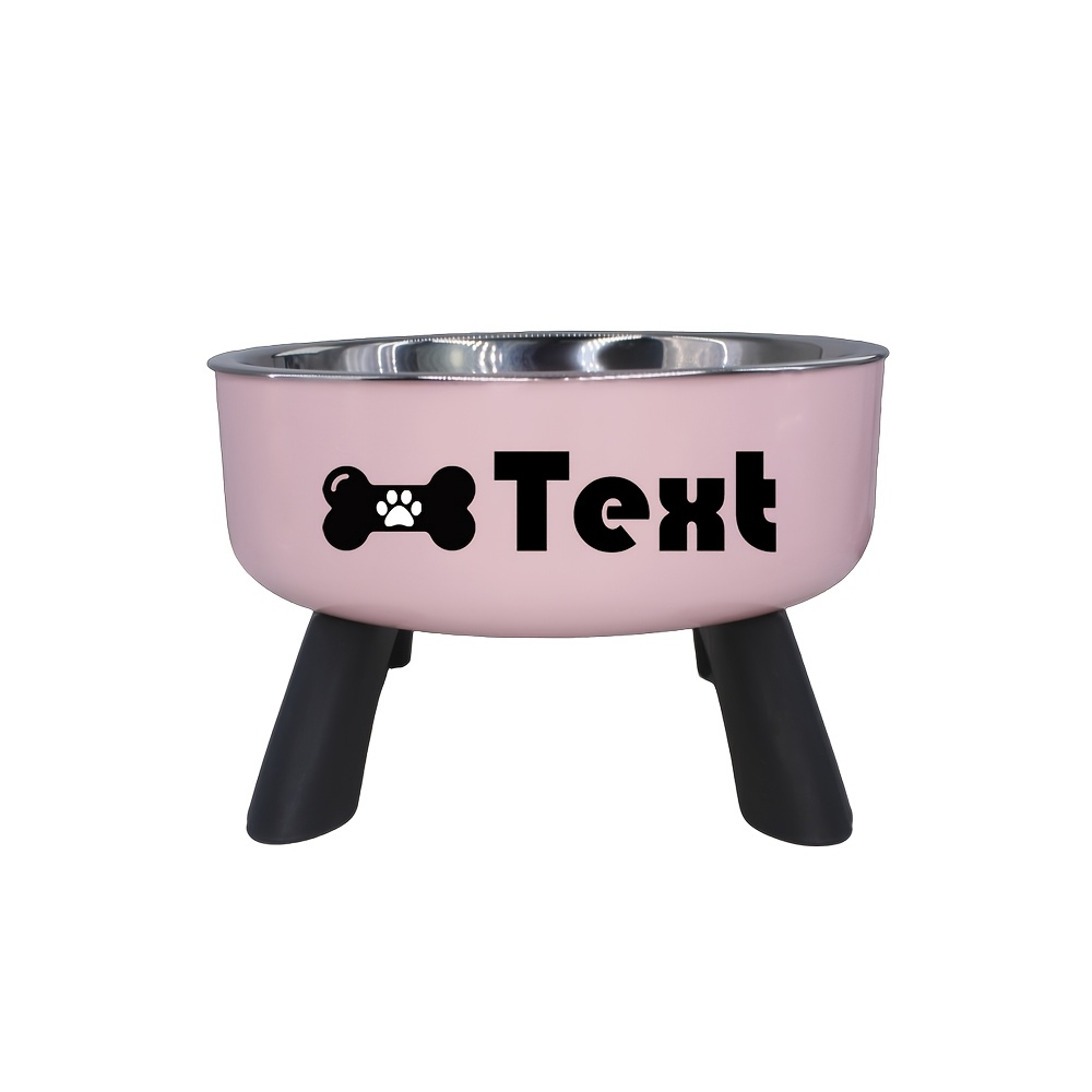 Customized Cat Bowl with Automatic Drinking Water Feature