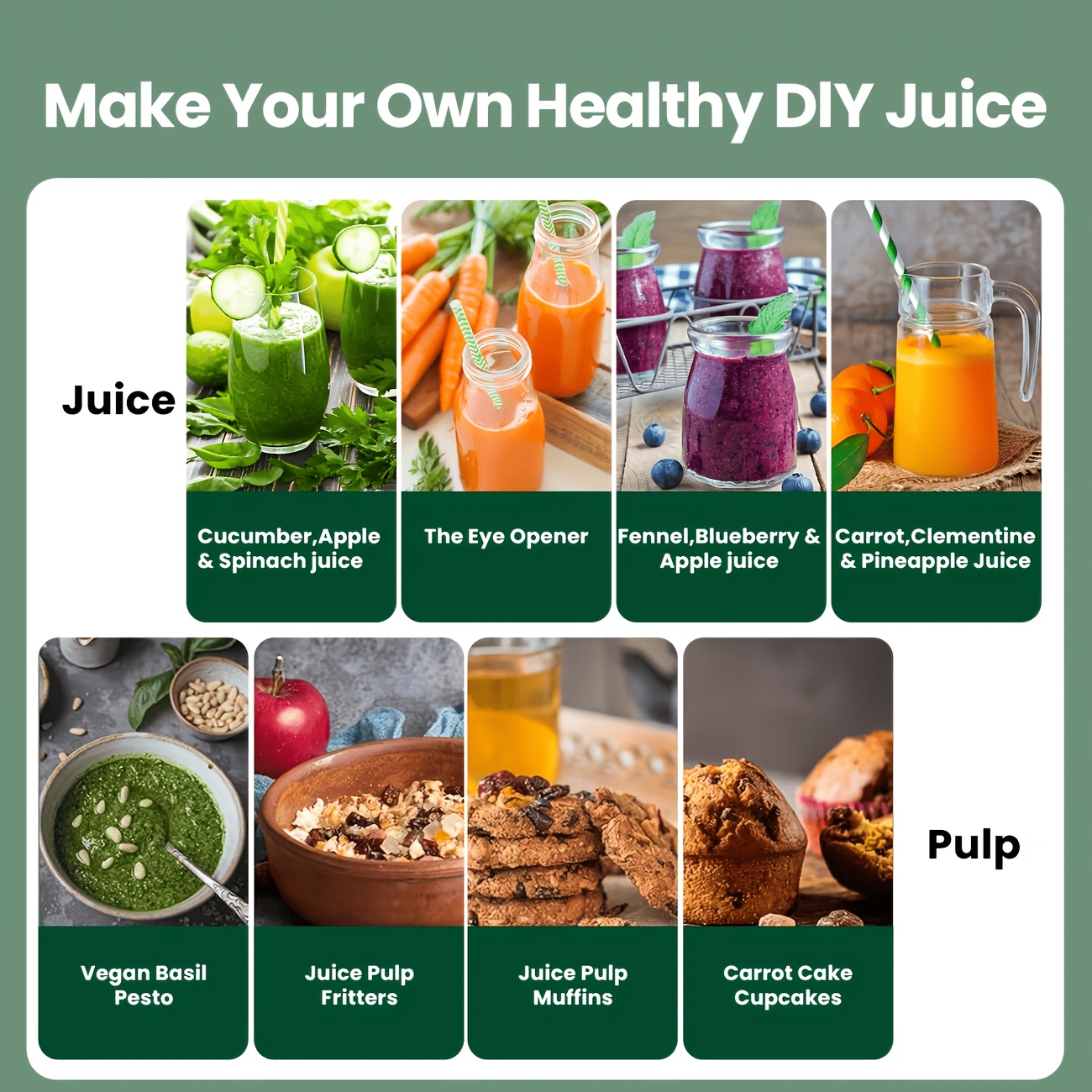 Multi-Functional Juicer, Blender, 3-Inch Wide Mouth for Vegetables... product image 8
